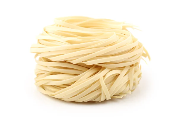 Italian pasta tagliatelle nest — Stock Photo, Image