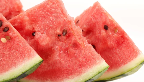 Melon d'eau isolé sur fond blanc — Photo