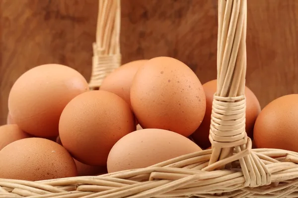 Sběr vajec Izolované na bílém pozadí — Stock fotografie