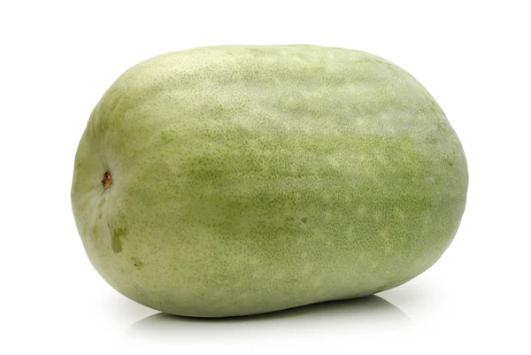 Melone invernale su sfondo bianco — Foto Stock