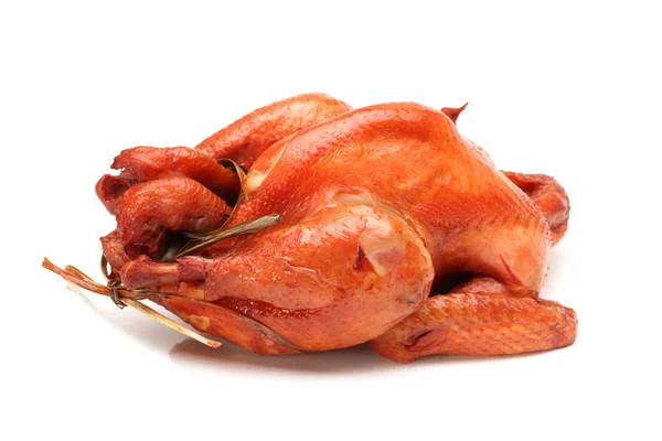 Roast Chicken on white background — Stock Photo, Image