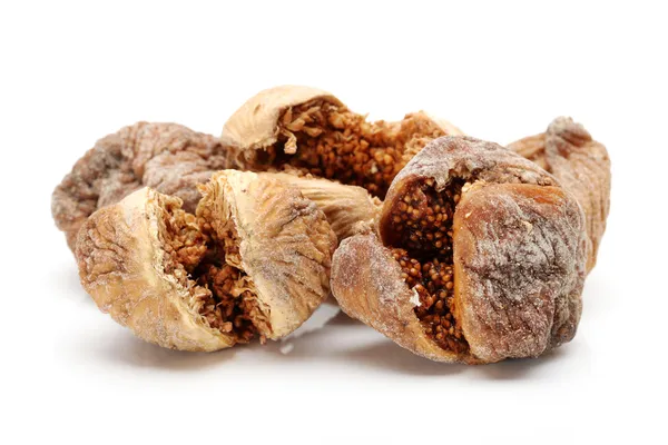 Dried fig fruit on white background — Stock Photo, Image
