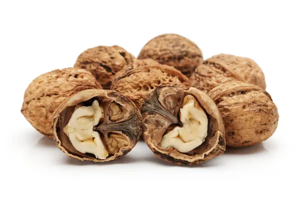 Walnut on white background — Stock Photo, Image