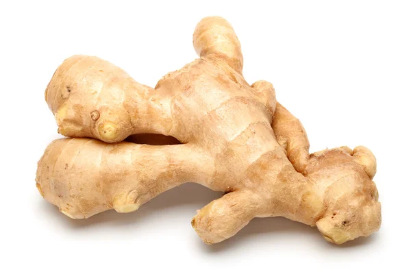 Ginger root in isolated white background — Stock Photo, Image