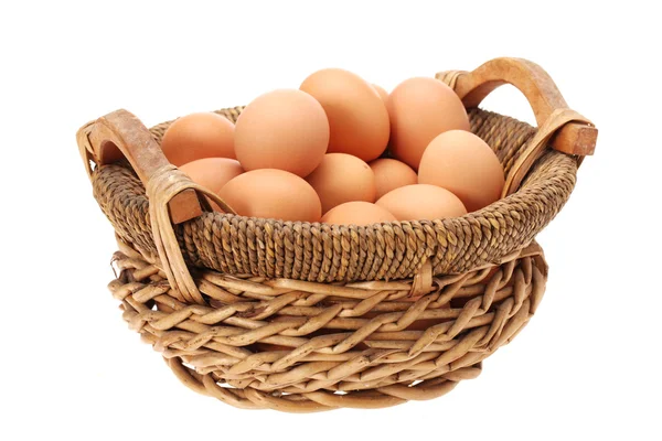 Beyaz Arkaplanda izole edilmiş yumurta koleksiyonu — Stok fotoğraf