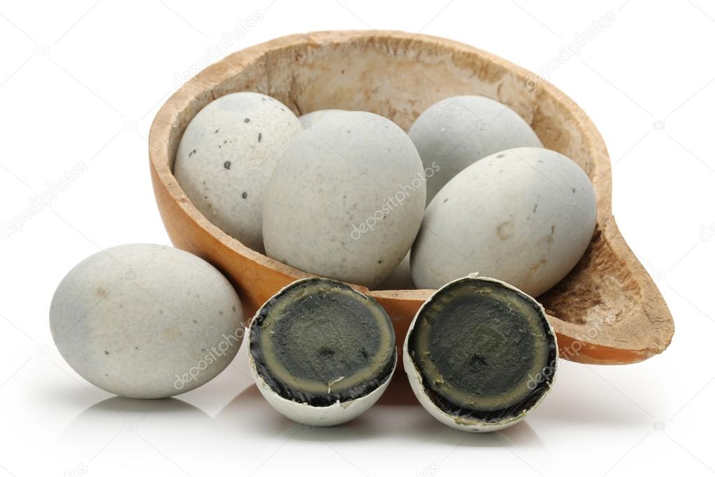 Preserved duck eggs