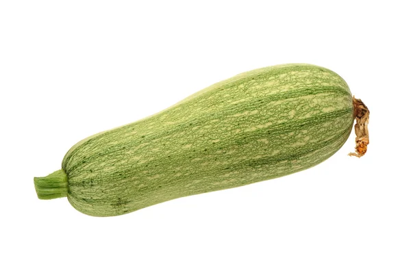 Zucchini på vit bakgrund — Stockfoto