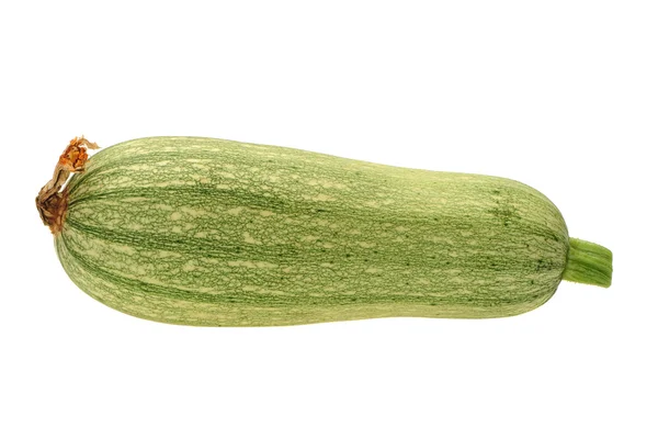 Zucchine su sfondo bianco — Foto Stock