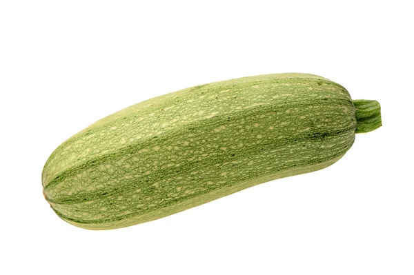 Zucchini auf weißem Hintergrund — Stockfoto