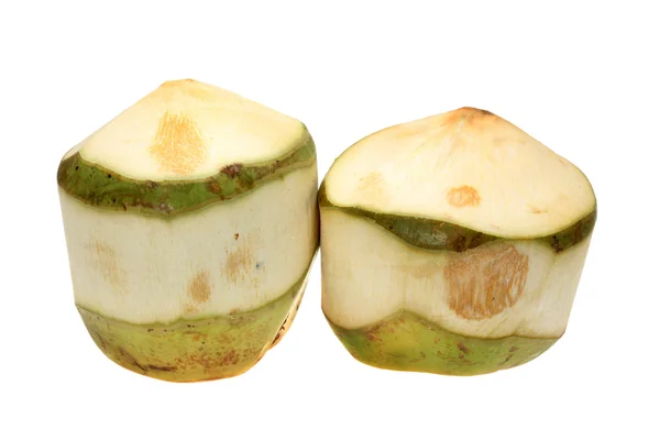Coconut on white background — Stock Photo, Image