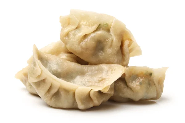 Chinese dumpling on white background — Stock Photo, Image