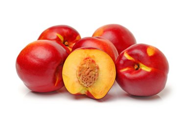 Beyaz arkaplanda ektarinler