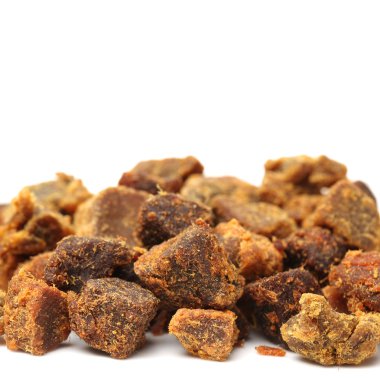 Kuru köri kurutulmuş beyaz zemin üzerine izole