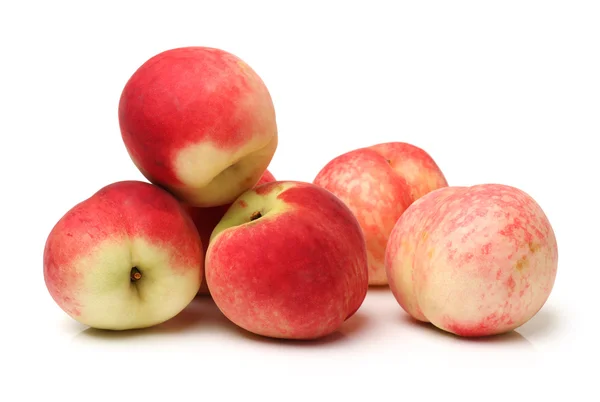 Peach on white background — Stock Photo, Image