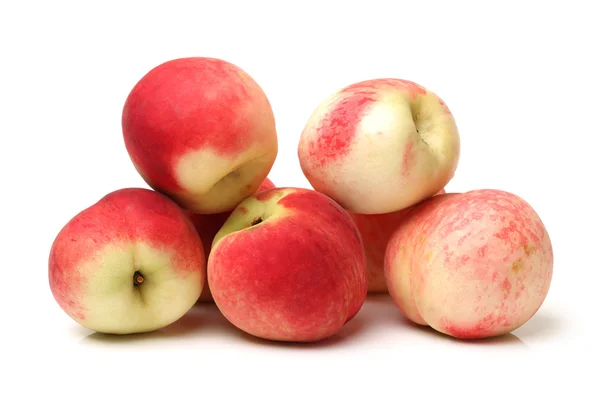 Peach on white background — Stock Photo, Image