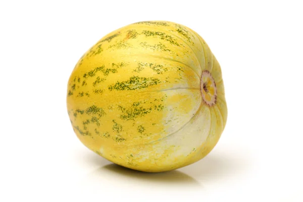 Muskmelon su sfondo bianco — Foto Stock