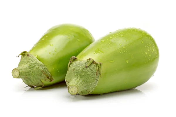 Aubergine isolated on white background — Stock Photo, Image