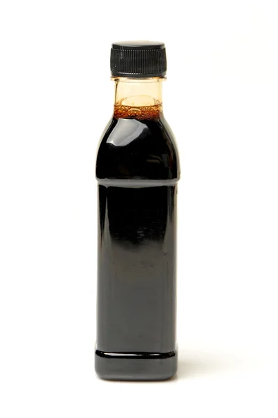 Botella de salsa de soja — Foto de Stock