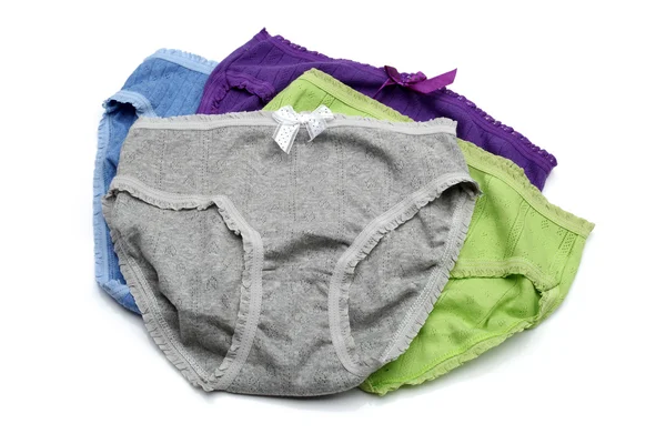 Women panties on white background — Stock Photo, Image