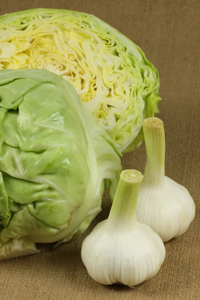 Green cabbage — Stock Photo, Image