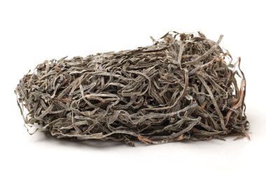 kıyılmış, kurutulmuş yosun yeşil