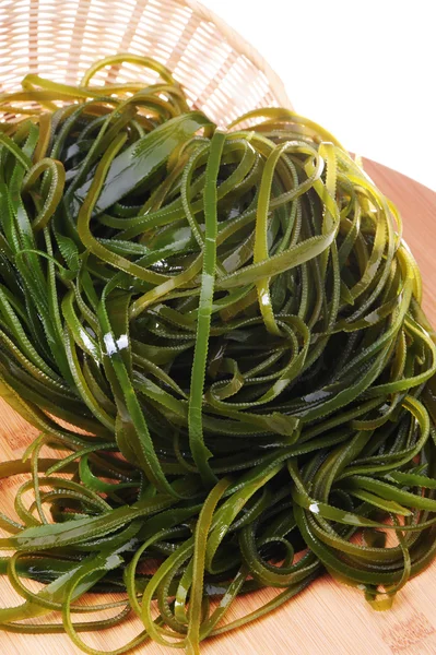 Seaweed on white background — Stock Photo, Image