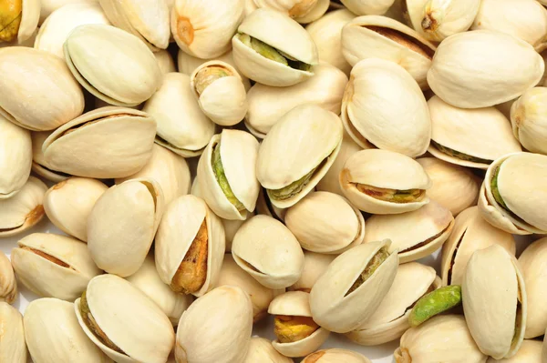 Many pistachio background — Stock Photo, Image