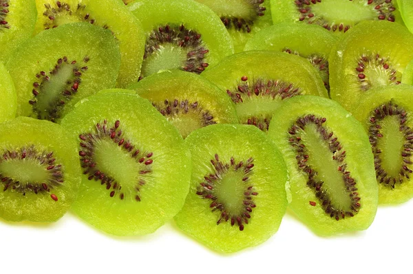 Gedroogde kiwi achtergrond — Stockfoto