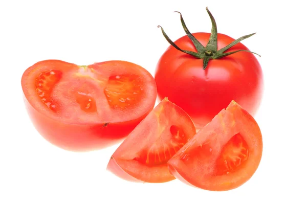 Tomates vermelhos frescos — Fotografia de Stock