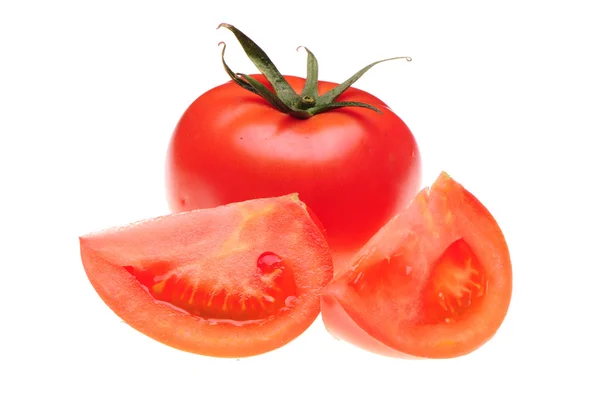 Frische rote Tomaten — Stockfoto