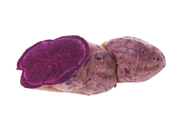 जांभळा रंगीत गोड बटाटे — स्टॉक फोटो, इमेज
