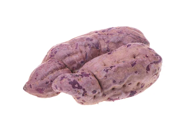 Paarse gekleurde zoete aardappelen — Stockfoto