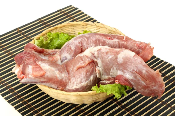 Raw pork meat — Stock Photo, Image