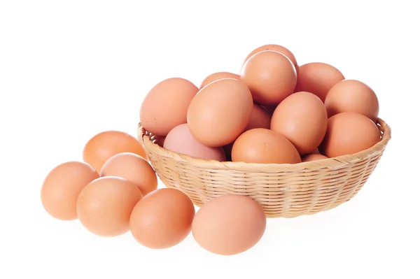 Coleta de ovos — Fotografia de Stock
