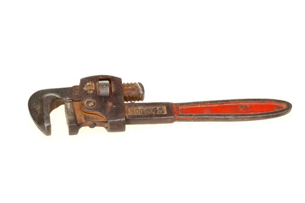 Llave de tubo Vintage antigua — Foto de Stock