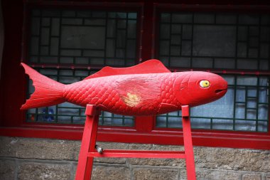 ahşap dragon balık