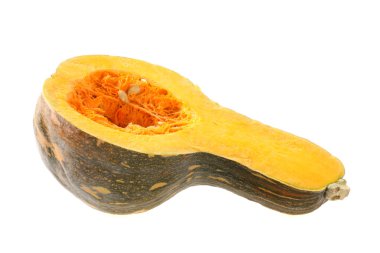 beyaz arkaplanda kabak