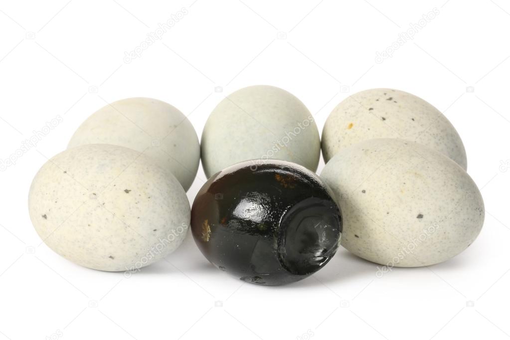 Preserved duck eggs