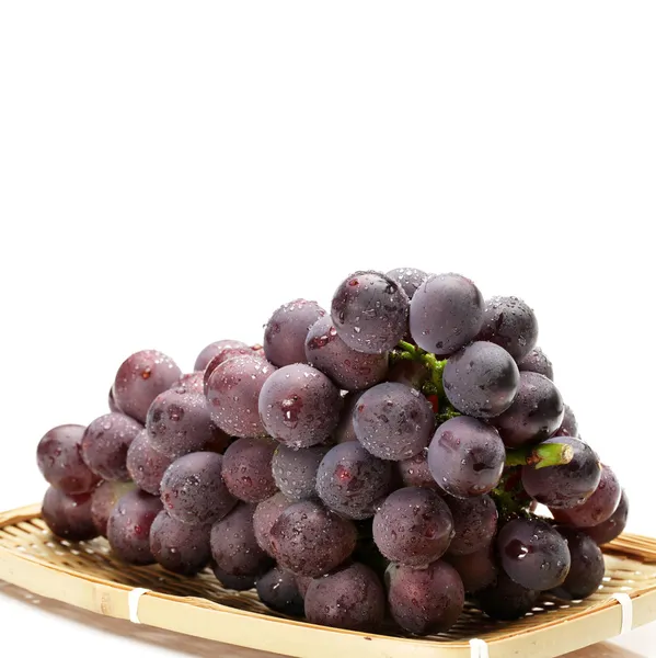 Стиглі темно винограду — стокове фото