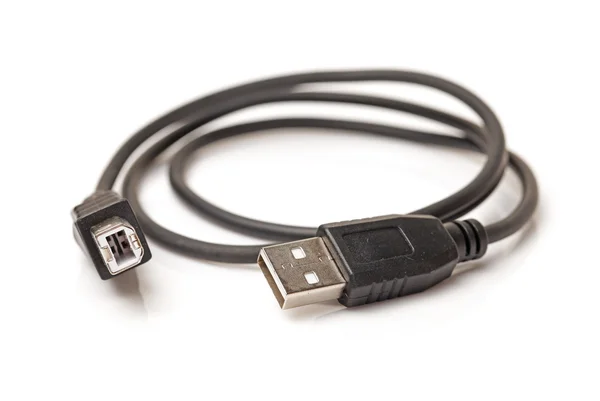 Tech cable with plug — Stock Photo, Image
