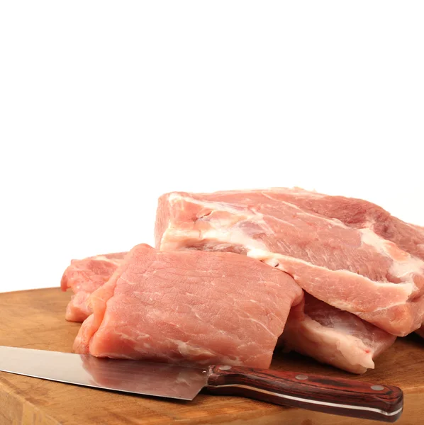 Taze çiğ domuz — Stok fotoğraf