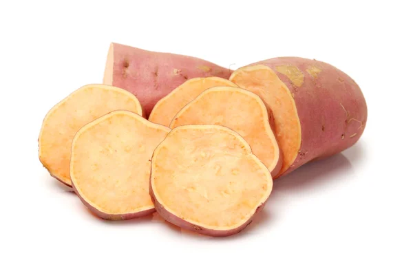 Rebanada de batatas — Foto de Stock