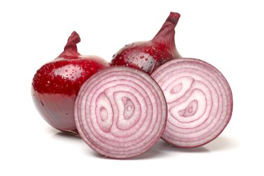 Kırmızı soğan dilimlenmiş