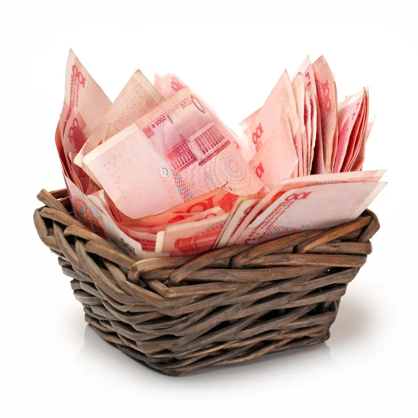 Čínské renminbi — Stock fotografie