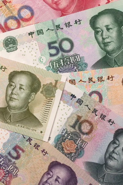 Chinesischer Renminbi — Stockfoto