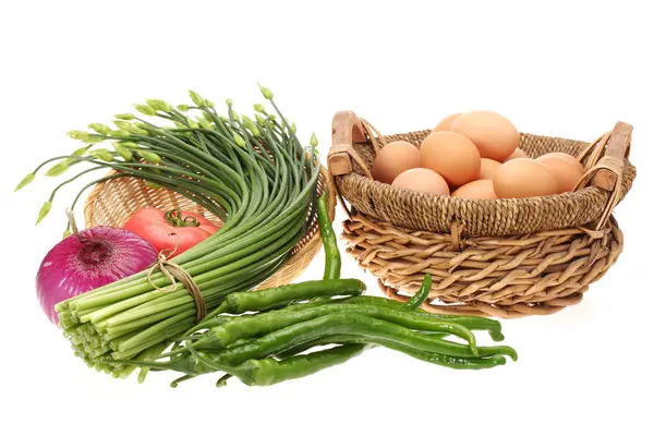 Jajek i warzyw — Zdjęcie stockowe