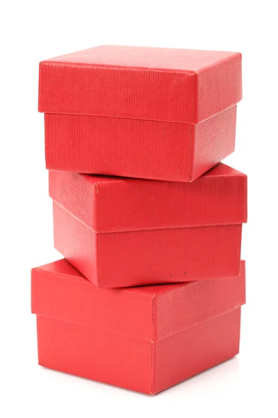 Caja roja — Foto de Stock