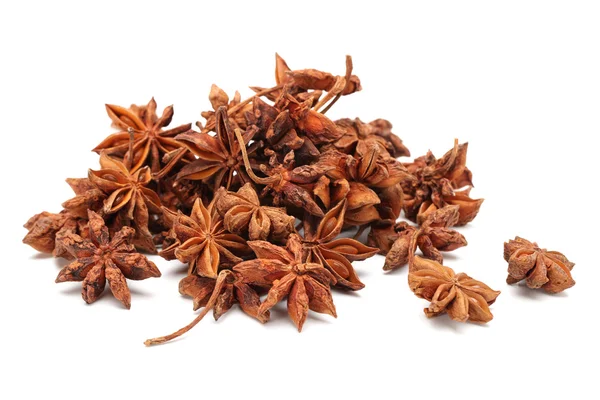 Star anise isolated on white background — Stock Photo, Image