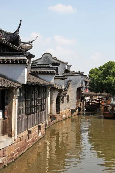 누구나 꿈꾸는 중국 상하이 xizha 오래 된 마을 — 스톡 사진