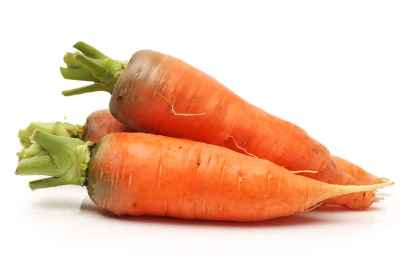 Fresh carrot on white background — Stock Photo, Image